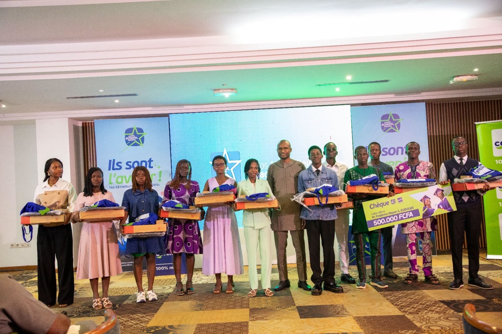 BAC 2026 : Celtiis accompagne le major Egbogbé et 11 bacheliers