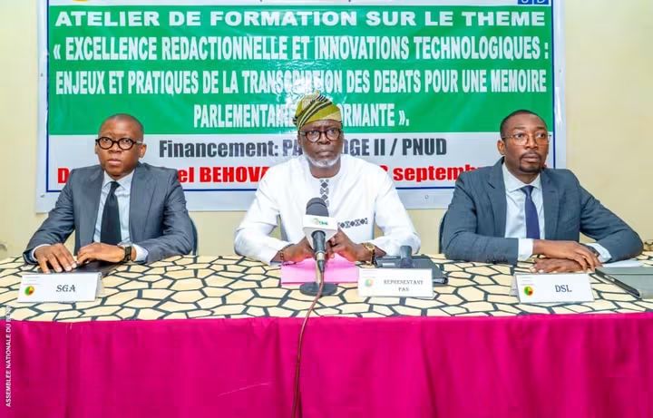 Dangbo :  l’Assemblée béninoise forme ses transcripteurs