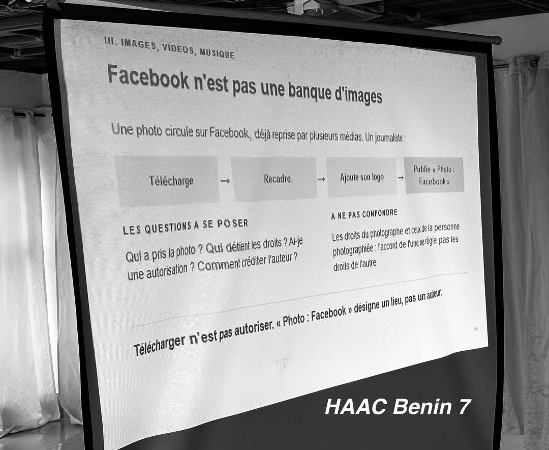 Médias numériques : la HAAC forme les journalistes au droit d’auteur