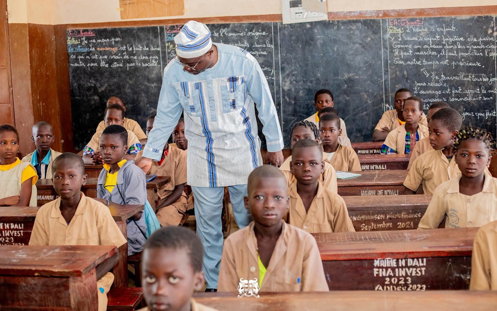 Bénin : le ministre Natta inspecte les écoles du Borgou et de l’Alibori